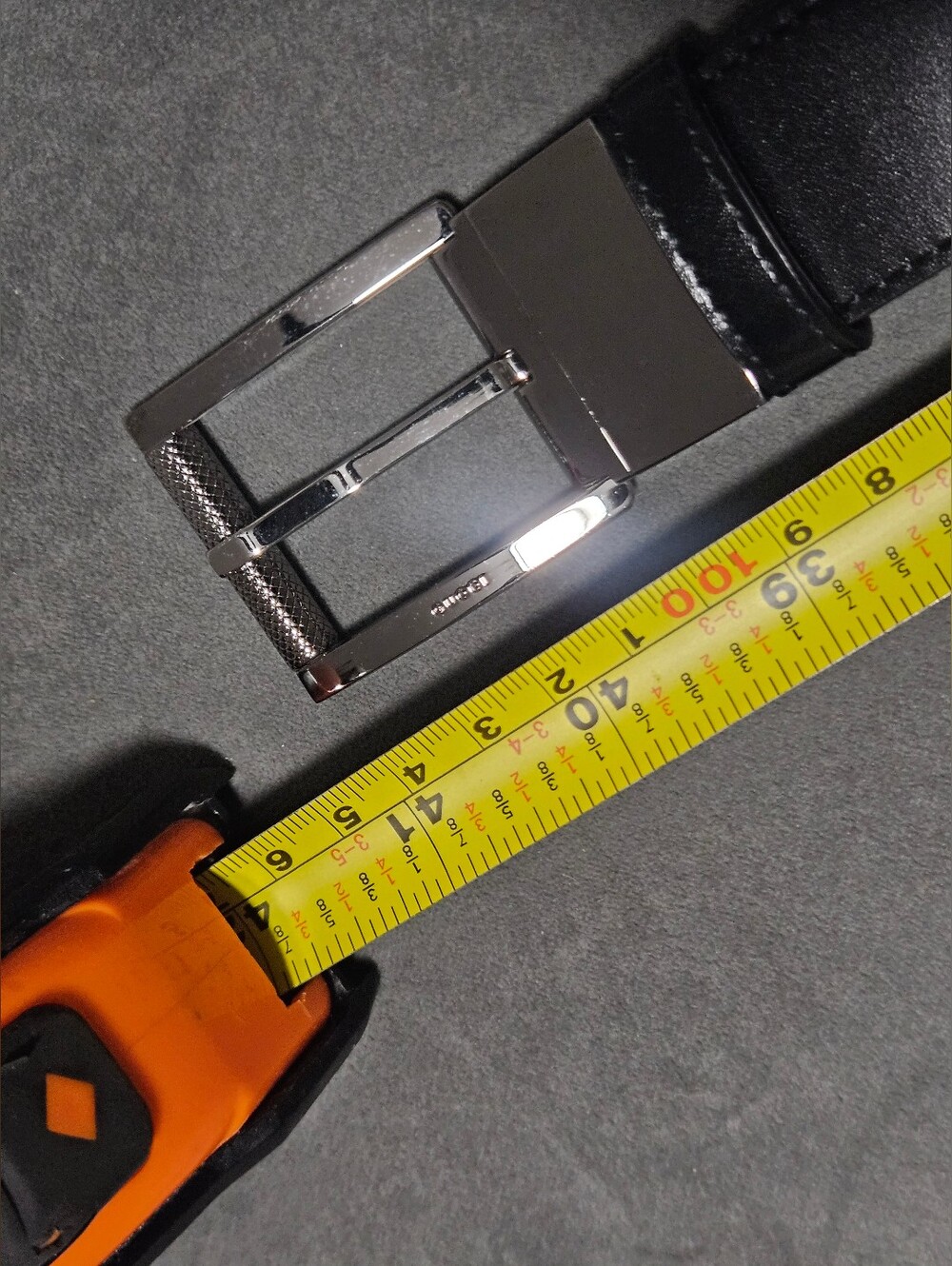 Gucci Leather Belt Brown Black - Picture 6 of 6